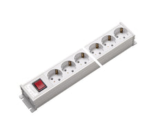 Martin Kaiser 12-Way Power Outlet Strip With Switch White - 1101K/12ws [10 Pieces]