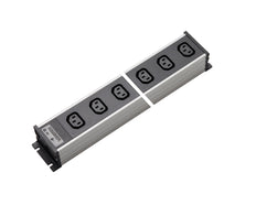 Martin Kaiser Power Strip 8-Way IEC Socket C13 70 Degrees 10 Amp - 1122/8l-sw [10 Pieces]