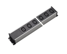 Martin Kaiser Power Outlet Strip 4-Way IEC Socket C13 70 Degrees 10 Amp - 1126/4l-sw [10 Pieces]