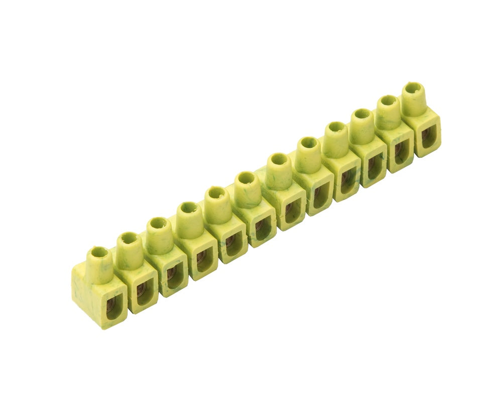 Martin Kaiser 12-Pole Junction Box Terminal 10mm2 Flexible 145mm Long - 610/gegr [60 Pieces]
