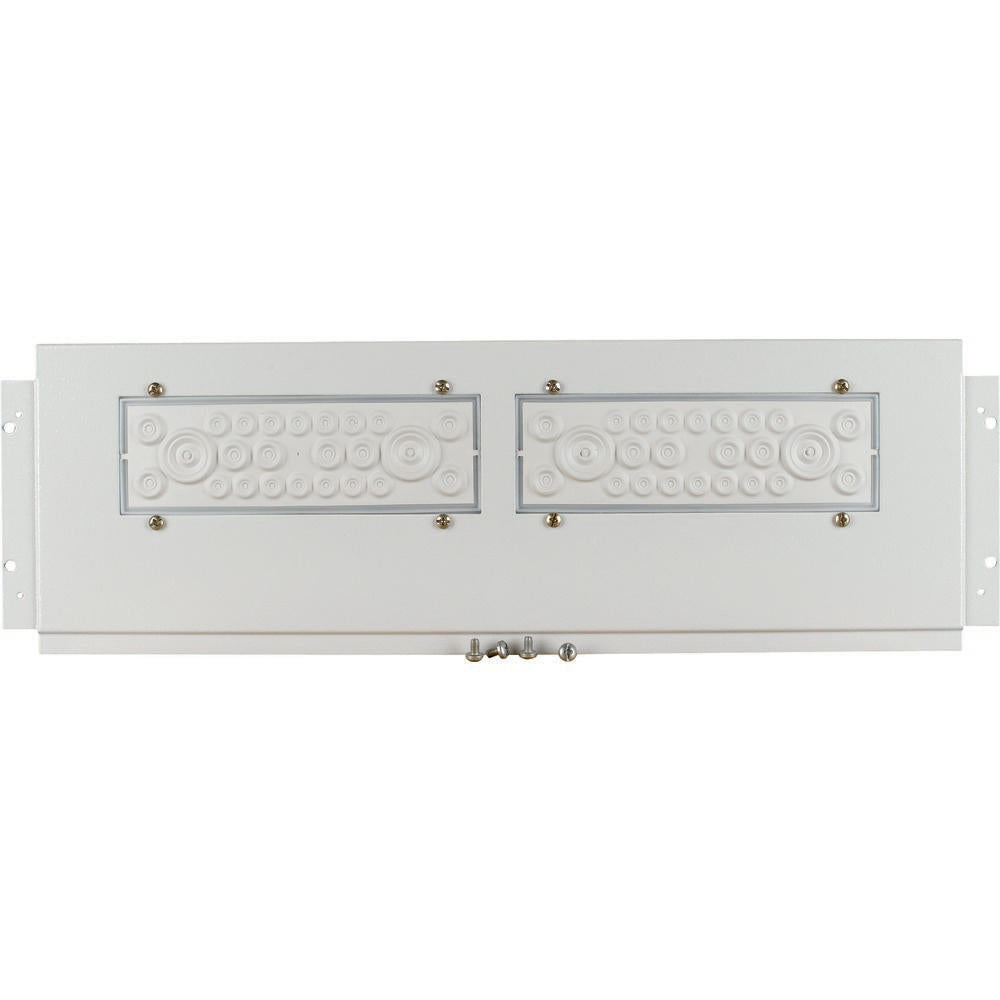 Eaton kabelinvoer flensplaat grijs met doorvoeropeningen - 293566