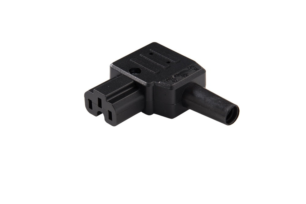 Martin Kaiser MK IEC Appliance Socket C15A Earthing Contact Cable Exit Left - 892/sw [25 Pieces]