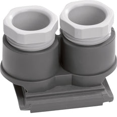 Hager Berker Dubbele Buisinvoer M20X1.5 - 18893505 [2 stuks]