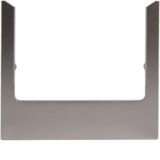 Hager Berker Design Frame Hoekig Roestvrij Staal - WD1263