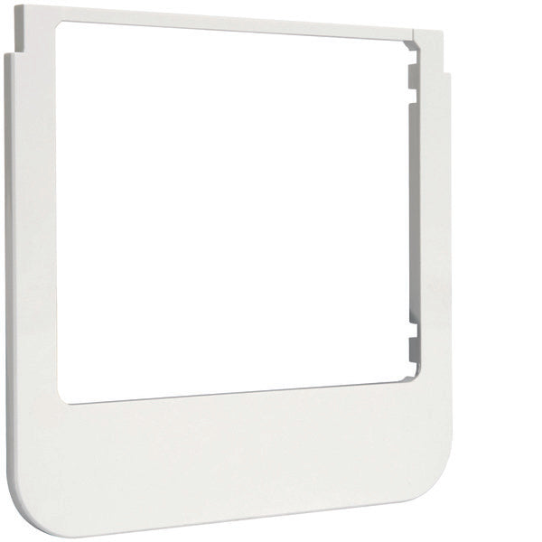Hager Berker Design Frame - Afgerond - Polair Wit Glanzend - WD1121 [2 stuks]