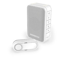 Honeywell draadloze deurbelkit met volumeregeling wit - DC313S