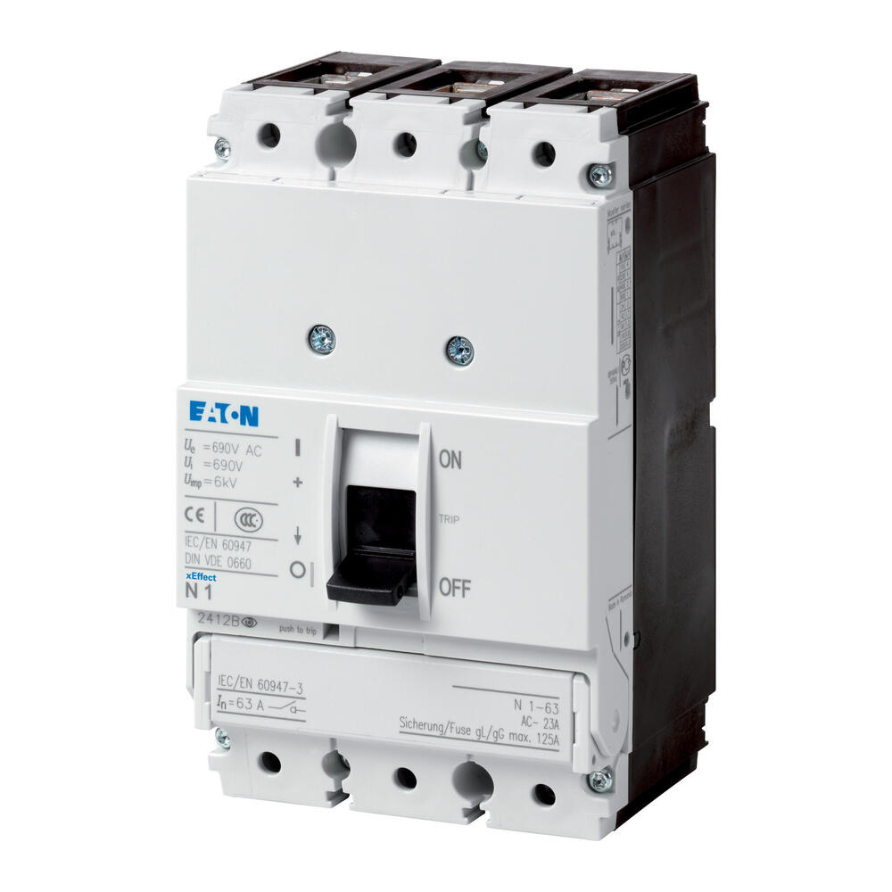 Eaton N1-63 Driefasige Schakelaar Ontkoppelaar 63A - 259143