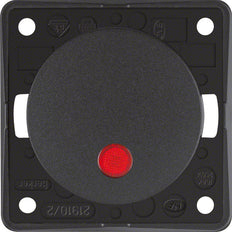 Hager Berker Integro 2P Controle Schakelaar Met Rode Lens - 937522505