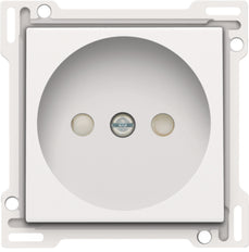 Witte Stopcontact Afdekking Met Kinderbeveiligingsluiken - 101-66501 [5 Stuks]