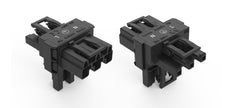 Wago 3-Pool T-Distributie Connector Met Vergrendelclips - 770-615 [2 Stuks]