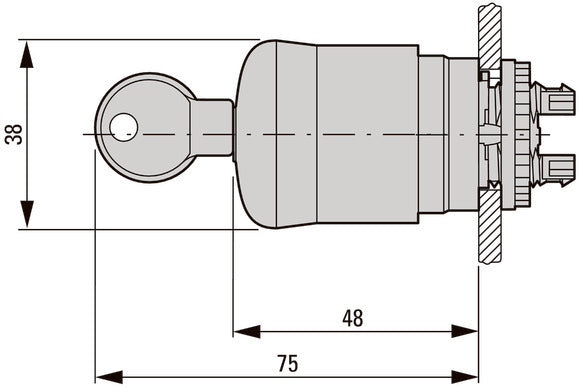 Eaton RMQ-Titan Noodstopknop IP66 38mm NC/NO - 216516