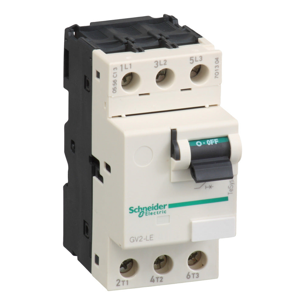 Schneider Electric GV2LE10 Motor Circuit Breaker 6.3A - GV2LE10