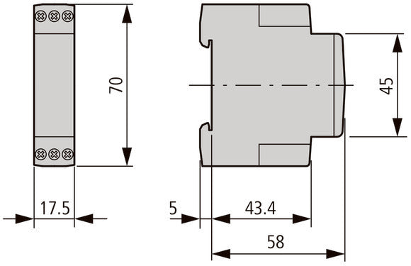 Multi Functie Tijdrelais ETR2 24-240V AC DC - 262689