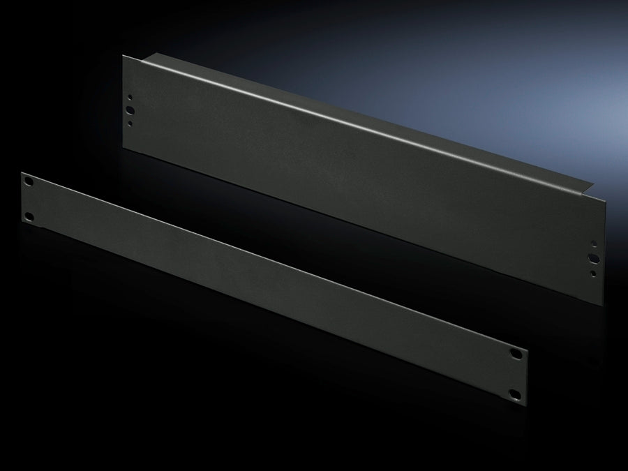 Rittal 1U 19-Inch Blindpaneel Zwart RAL9005 - 7151005 [2 Stuks]
