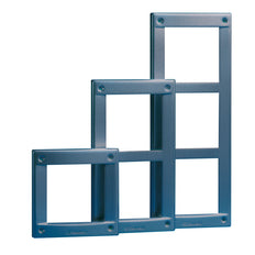 Comelit Vandalcom 3-Module Aluminium Frame Donkergrijs - 3161/3