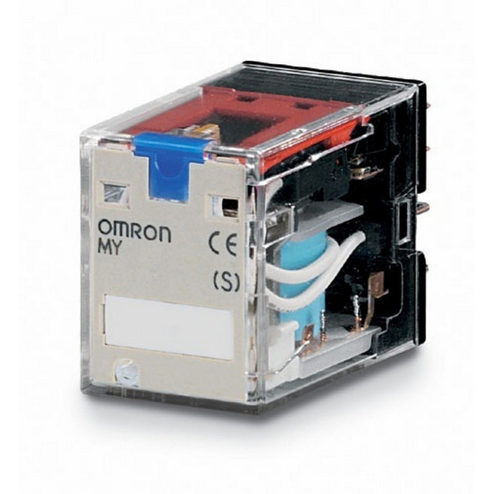 Omron MY2 8-Pin DPDT Relais 24VDC 10A Met LED - MYS 2507B