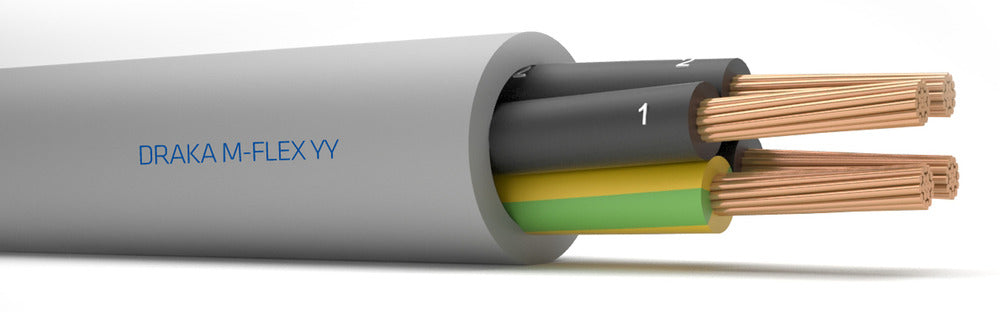 M-Flex YY 10G1.5 Besturingskabel 300/500V Grijs - 126522 [5 Meters]