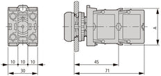 Eaton M22-CLED-B Blauwe LED Signaallichtmodule - 218061