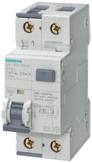 Siemens 6A RCBO Aardlekautomaat 30mA Type A 10kA - 5SU13547KK06