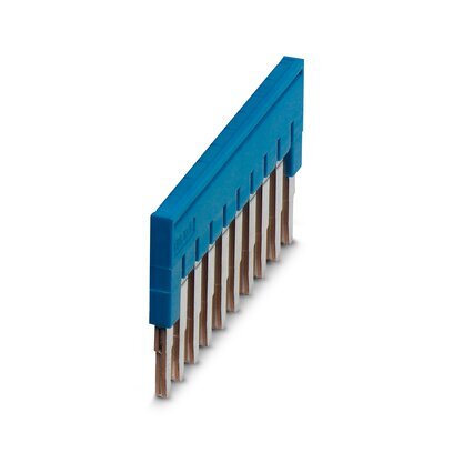 Phoenix Contact 10-Poorts Blauwe Insteekbrug 5.2mm - 3036916 [2 Stuks]