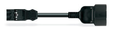 Wago Eca Adapter Kabel Met Schuko Connector 2M Zwart - 771-9993/406-201
