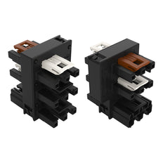 WAGO 770-637 3-Pool Verdeelconnector Schakelaar - 770-637