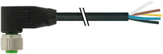M12 Sensor Kabel 4-Pin Vrouwelijk 90° PUR 10M - 7000-12341-6341000