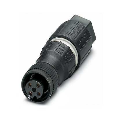 Phoenix Contact M12 4-Pin Vrouwelijke Sensor Connector - 1641756