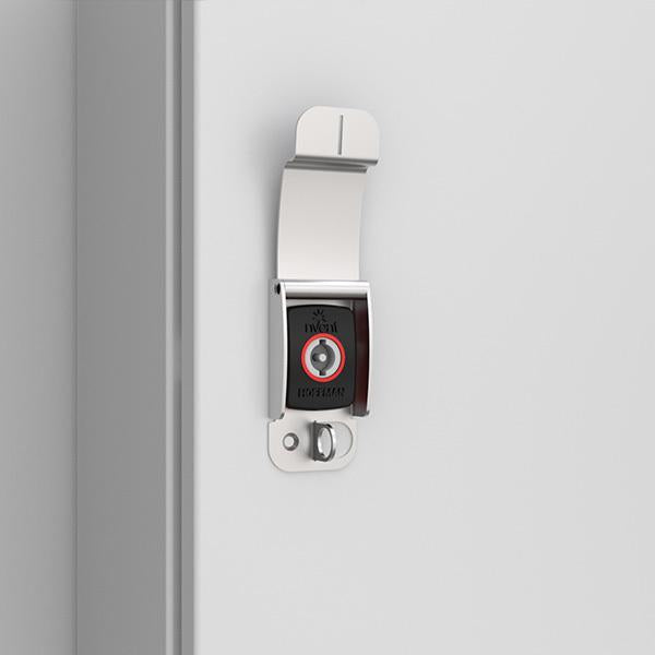 RVS Cilinder Hangslot Afdekking - PLC01