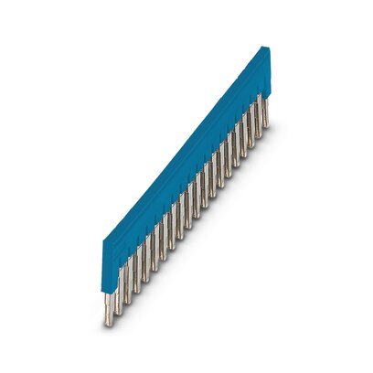 Phoenix Contact 20-Pool Brugconnector 6.2mm Blauw - 3032208
