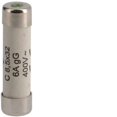 Hager Weber C-Type Cilindrische Zekering 6A 400V 8.5x32mm - L8532C06 [10 Stuks]
