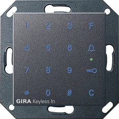 Gira Keyless In Systeem 55 Antraciet Toegangstoetsenbord - 260528