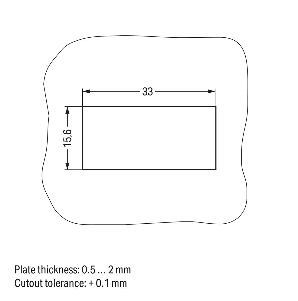 Wago 3-Pool Snap-In Socket Bruin 4mm² - 770-2363 [2 Stuks]