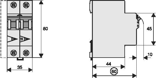 Eaton Digitale RCBO 16A B-Curve 100mA Enkel Fase - 168281