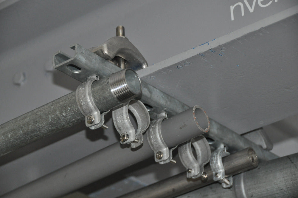 Heavy Duty Perforated C-Channel E5 300mm Stalen Rail - 335500