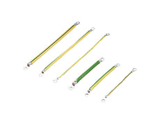 M6 Aarde Strap 200mm 10mm² Kabel Set - 2565100 [5 Stukken]