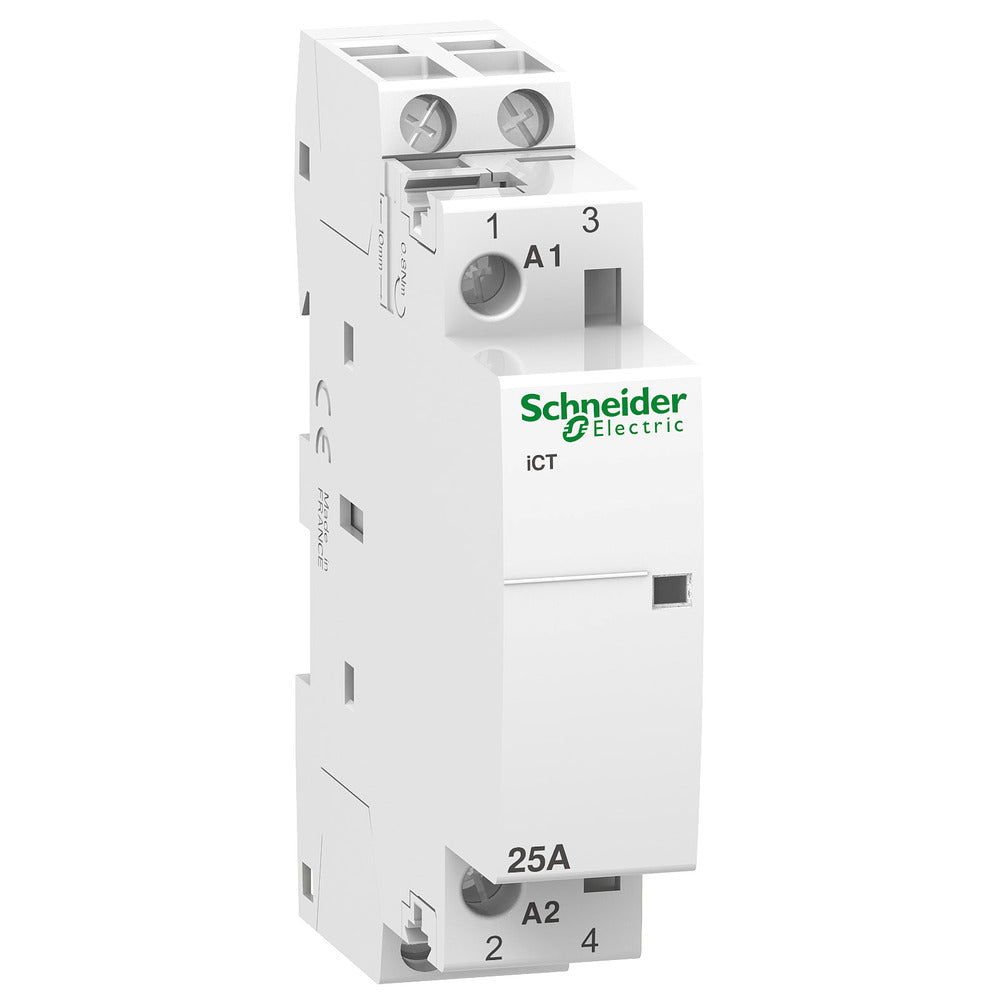 Schneider Electric Ict 25A 2No Contactor 230V Ac - A9C20732