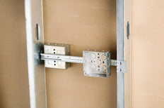 Telescopische Doos Beugel 432-660mm Met Bevestigingspunten - 187191 [2 Stuks]