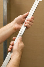 Telescopische Doos Beugel 432-660mm Met Bevestigingspunten - 187191 [2 Stuks]