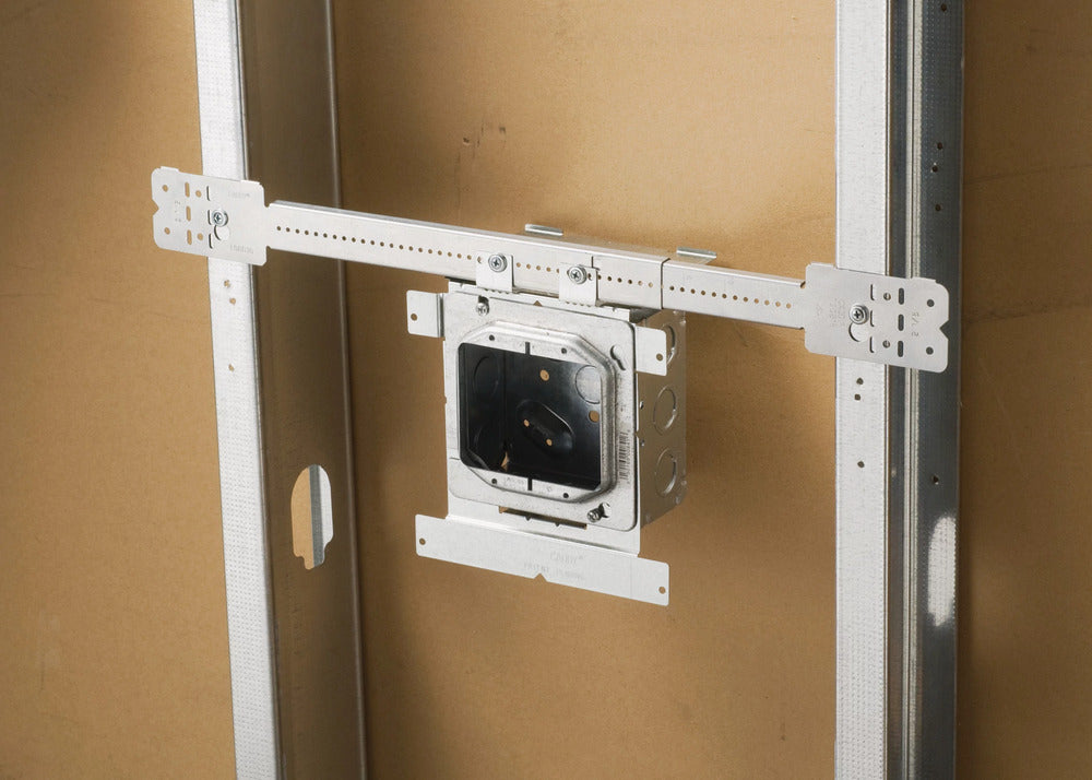 Telescopische Doos Beugel 432-660mm Met Bevestigingspunten - 187191 [2 Stuks]