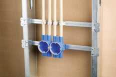 Telescopische Doos Beugel 432-660mm Met Bevestigingspunten - 187191 [2 Stuks]