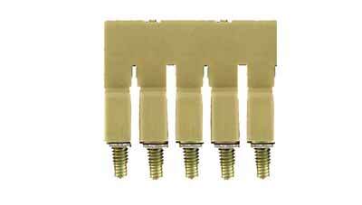 Weidmuller 5-Polaire Koppelverbinding Terminaalbrug - 1053960000 [5 Stuks]