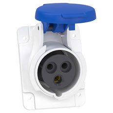 Schneider Electric PratiKa 16A Hoekige Paneelstopcontact IP44 - PKF16F423