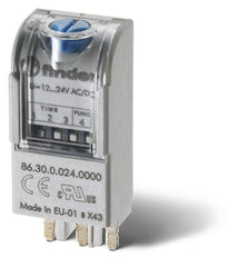 Finder 86.30 Multifunctionele Timer Module 12-24V AC/DC - 86.30.0.024.0000