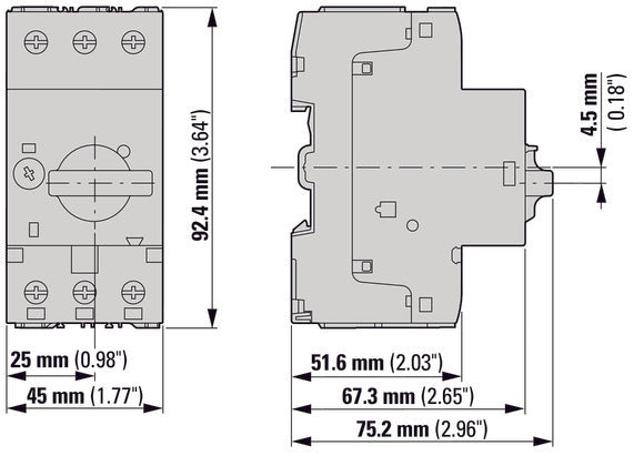 Eaton PKZM0-32 Motorbeschermingsautomaat 25-32A - 278489