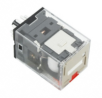 Omron MKS 3PDT Relais 24VAC 10A Met LED En Testknop - MKSN8555R