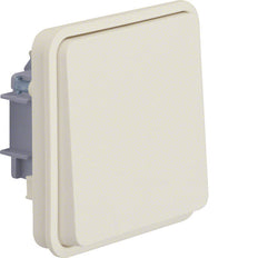 Berker W1 No Contact Drukknop Schakelaar Wit - 50453512