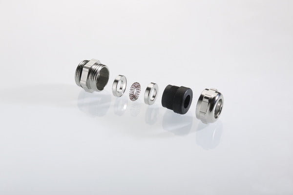 Pflitsch EMC Kabeldoorvoer PG29 Messing Vernikkeld - 15520S18