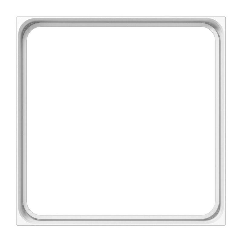Jung LS990 Alpine Witte Bevestiging CD500 - LS981ZWW [2 Stuks]
