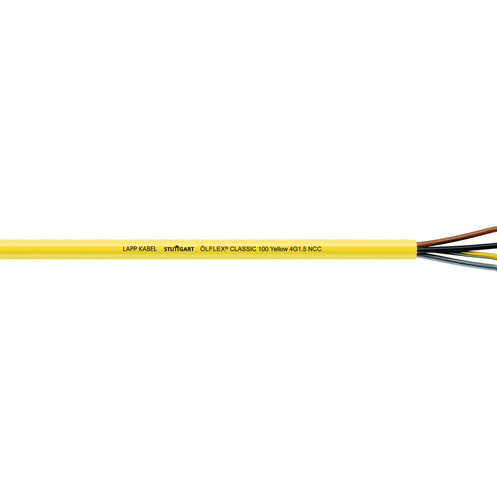 Lapp Olflex Classic 100 Geel 3G2.5 Besturingskabel - 0010401 [10 Meters]